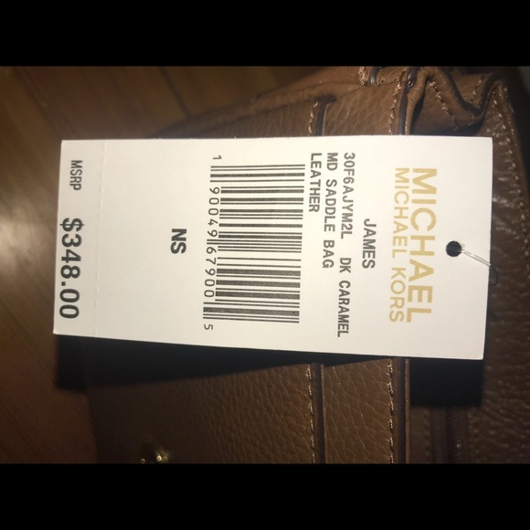 Michael Kors saddle bag - dark caramel - Picture 5 of 5